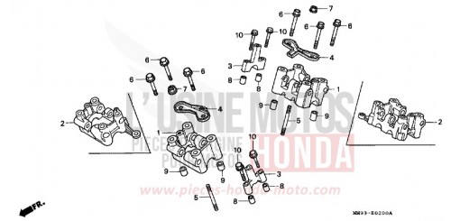 CAMSHAFT HOLDER XL600VP de 1993